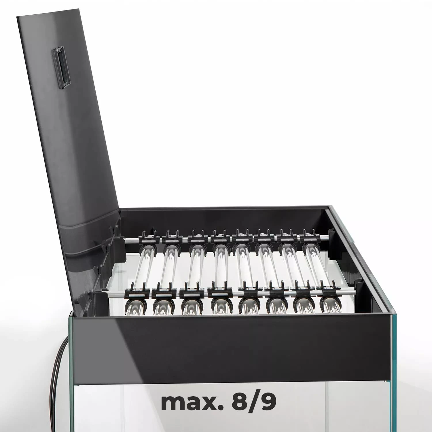 AQUAEL Glossy 120 LED 2.0 Blanc Laqué Aquarium 120 Cm, Volume 260 L Et éclairage Leds 5 AQUAEL Glossy 120 LED 2.0 Blanc Laqué Aquarium 120 Cm, Volume 260 L Et éclairage Leds – Image 3