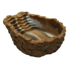 HOBBY Abreuvoir / Baignoire S Gris-beige 50 Ml Dimension 10 X 8 X 3 Cm Pour Réptiles