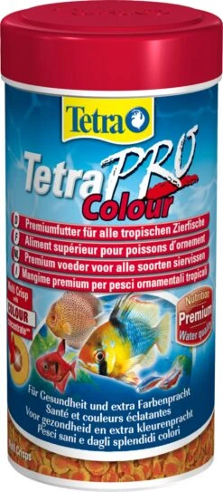 TETRA Pro Colour 250 Ml Aliment En Chips De Qualité Supérieure Réhaussant Les Couleurs Des Poissons D'ornement