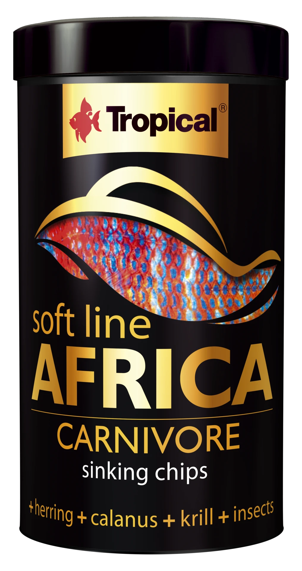 TROPICAL Soft Line Africa Carnivore 250 Ml Nourriture Premium En Chips Pour Poissons Africains Carnivores à Partir De 5 Cm 3 TROPICAL Soft Line Africa Carnivore 250 Ml Nourriture Premium En Chips Pour Poissons Africains Carnivores à Partir De 5 Cm