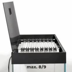 AQUAEL Opti Set 200 Noir Aquarium 101 Cm Et 200 L De Volume Avec Verre Optique Et éclairage Leds -Poissons Aquariums Magasin aquael opti set 125 noir aquarium 81 cm et 125 l de volume avec verre optique et eclairage leds 4 1