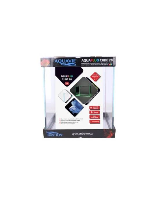 AQUAVIE AquaFluo Cube 20 L Aquarium Nu Dimensions 26 X 26 X 30 Cm Avec Silicone Fluorescent Rose 3 AQUAVIE AquaFluo Cube 20 L Aquarium Nu Dimensions 26 X 26 X 30 Cm Avec Silicone Fluorescent Rose
