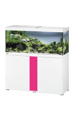 EHEIM Vivaline LED 240 L Ensemble Aquarium 120 Cm Avec Meuble Blanc, éclairage LEDs, Chauffage Et Filtre Externe Ecco Pro 300 -Poissons Aquariums Magasin aquarium eheim vivaline 240 led blanc 3