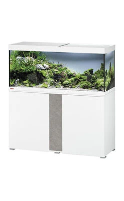 EHEIM Vivaline LED 240 L Ensemble Aquarium 120 Cm Avec Meuble Blanc, éclairage LEDs, Chauffage Et Filtre Externe Ecco Pro 300 -Poissons Aquariums Magasin aquarium eheim vivaline 240 led blanc 7
