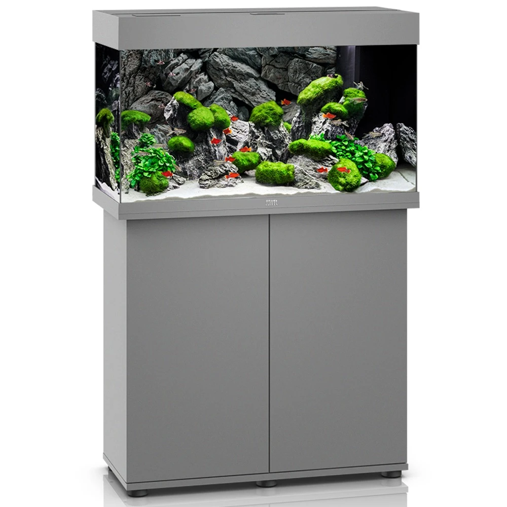 Aquarium JUWEL Rio 125 LED 81 X 36 X 50 Cm 125L - Gris, Blanc, Noir, Brun Ou Chêne Clair, Avec Ou Sans Meuble SBX 3 Aquarium JUWEL Rio 125 LED 81 X 36 X 50 Cm 125L - Gris, Blanc, Noir, Brun Ou Chêne Clair, Avec Ou Sans Meuble SBX