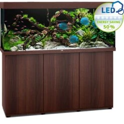 Aquarium JUWEL Rio 450 LED Dim. 151 X 51 X 66 Cm 450 Litres, Coloris Au Choix, Avec Ou Sans Meuble SBX ! -Poissons Aquariums Magasin aquarium juwel rio 450 led dim 151 x 51 x 66 cm 450 litres meuble brun