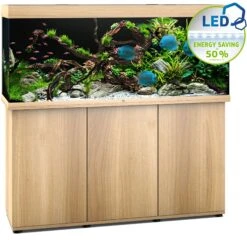 Aquarium JUWEL Rio 450 LED Dim. 151 X 51 X 66 Cm 450 Litres, Coloris Au Choix, Avec Ou Sans Meuble SBX ! -Poissons Aquariums Magasin aquarium juwel rio 450 led dim 151 x 51 x 66 cm 450 litres meuble chene clair