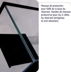 AQUARIUM SYSTEMS L'Aquarium 720 Noir Version 2.0 Combinaison Aquarium 464 L Et Meuble -Poissons Aquariums Magasin aquarium systems l aquarium 2 0 livre avec tapis de protection sous l aquarium min