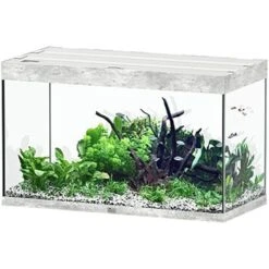 AQUATLANTIS Sublime Pro LED 2.0 100 X 50 X 60 Cm Béton Aquarium équipé 300 L