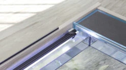 AQUATLANTIS AquaTable Chêne Blanc 100 X 63 Cm Aquarium 177 L Type Table Basse Tout équipé -Poissons Aquariums Magasin aquatlantis aquatable noir 100 x 63 cm aquarium 177 l type table basse tout equipe 5 2