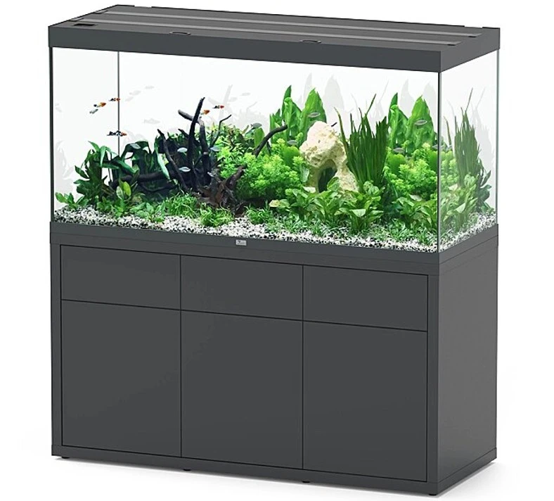 AQUATLANTIS Combinaison Sublime Pro LED 2.0 150 X 60 X 75 Cm Gris Anthracite Brillant Aquarium 648 L Avec Meuble 3 AQUATLANTIS Combinaison Sublime Pro LED 2.0 150 X 60 X 75 Cm Gris Anthracite Brillant Aquarium 648 L Avec Meuble
