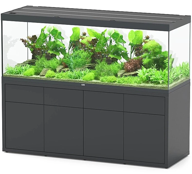 AQUATLANTIS Combinaison Sublime Pro LED 2.0 200 X 70 X 75 Cm Gris Anthracite Brillant Aquarium 1016 L Avec Meuble 3 AQUATLANTIS Combinaison Sublime Pro LED 2.0 200 X 70 X 75 Cm Gris Anthracite Brillant Aquarium 1016 L Avec Meuble