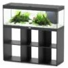 AQUATLANTIS Prestige 120 LED Noir Aquarium équipé 217 L Avec Meuble Standard - Dimensions : 120 X 40 X 45 Cm -Poissons Aquariums Magasin aquatlantis prestige 120 led noir aquarium equipe 217 l avec meuble standard dimensions 120 x 40 x 45 cm