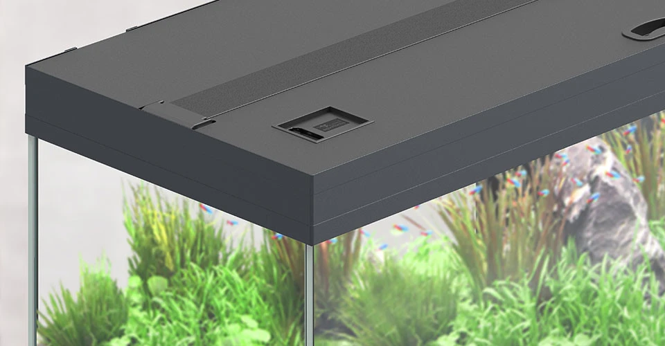 AQUATLANTIS Volga 450 Anthracite Mate Aquarium équipé 580 L - Dimensions : 152,5 X 52,7 X 67,6 Cm 4 AQUATLANTIS Volga 450 Anthracite Mate Aquarium équipé 580 L - Dimensions : 152,5 X 52,7 X 67,6 Cm – Image 3