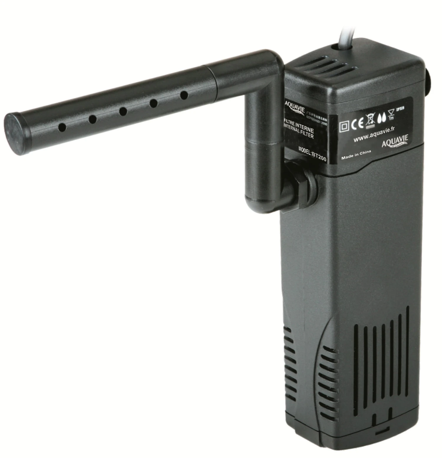 AQUAVIE BT 400 Filtre Interne 380 L/h Pour Aquarium Et Aquaterrarium De 50 à 110 L 3 AQUAVIE BT 400 Filtre Interne 380 L/h Pour Aquarium Et Aquaterrarium De 50 à 110 L