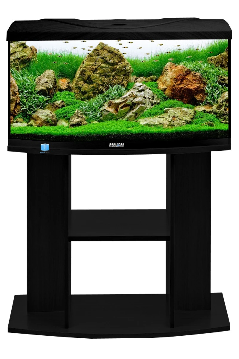 AQUAVIE StartUp 80B LED Noir Aquarium 112 L Avec Vitre Avant Bombé, Tout équipé, 80 X 35 X 40 Cm 4 AQUAVIE StartUp 80B LED Noir Aquarium 112 L Avec Vitre Avant Bombé, Tout équipé, 80 X 35 X 40 Cm – Image 2