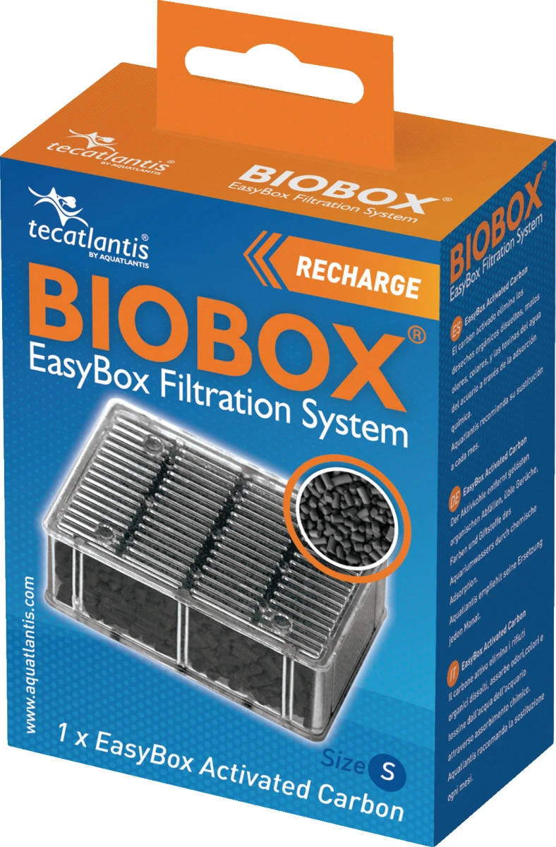 AQUATLANTIS EasyBox Charbon Actif S Granulés De Charbon Actif Pour Filtres Biobox 1 3 AQUATLANTIS EasyBox Charbon Actif S Granulés De Charbon Actif Pour Filtres Biobox 1