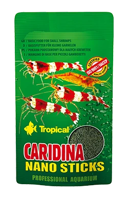 TROPICAL Cardina Nano 10 Gr Nourriture Premium En Sticks Pour Crevettes 3 TROPICAL Cardina Nano 10 Gr Nourriture Premium En Sticks Pour Crevettes