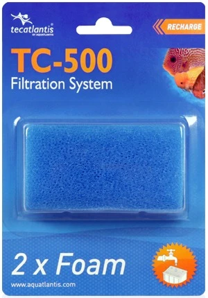 AQUATLANTIS TC-500 2x Foam Lot De 2 Cartouches De Mousse Pour Filtre TC500 3 AQUATLANTIS TC-500 2x Foam Lot De 2 Cartouches De Mousse Pour Filtre TC500