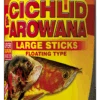 TROPICAL Cichlid & Arowana Large Sticks 1L Bâtonnets Rehaussant La Couleur, Pour Cichlidés De Grande Taille Et Arowanas Adultes