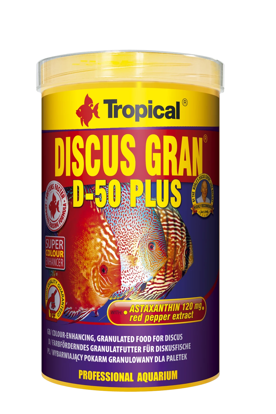 TROPICAL Discus Gran D-50 Plus 250ml Granules Descendantes Rehaussant La Couleur Pour Discus 3 TROPICAL Discus Gran D-50 Plus 250ml Granules Descendantes Rehaussant La Couleur Pour Discus