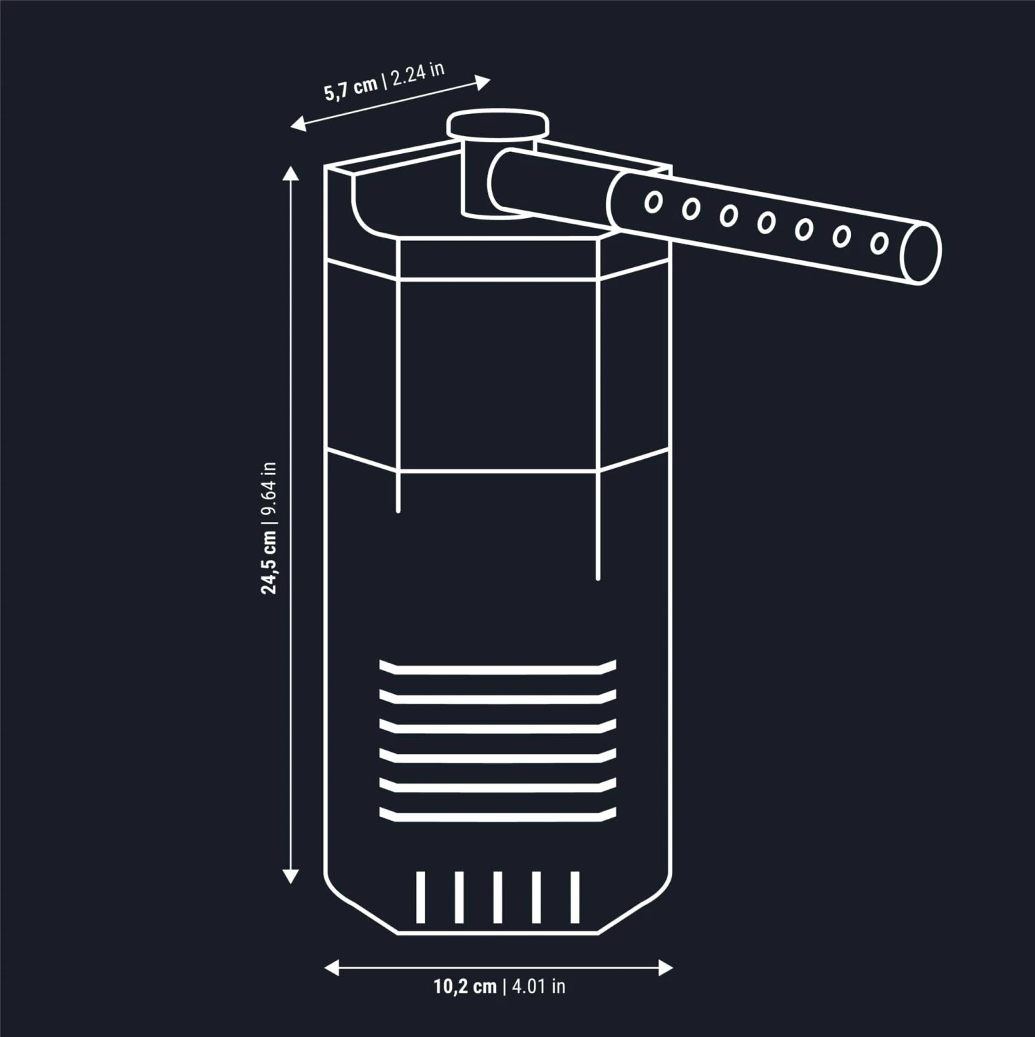 DENNERLE Corner Filter 100 Filtre D'angle Interne Pour Aquarium Jusqu'à 100 L 7 DENNERLE Corner Filter 100 Filtre D'angle Interne Pour Aquarium Jusqu'à 100 L – Image 5