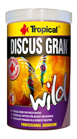 TROPICAL Discus Gran Wild 1L Nourriture Multi-ingrédients En Granulées Avec Algues, Krill Et Fruits Pour Discus 3 TROPICAL Discus Gran Wild 1L Nourriture Multi-ingrédients En Granulées Avec Algues, Krill Et Fruits Pour Discus