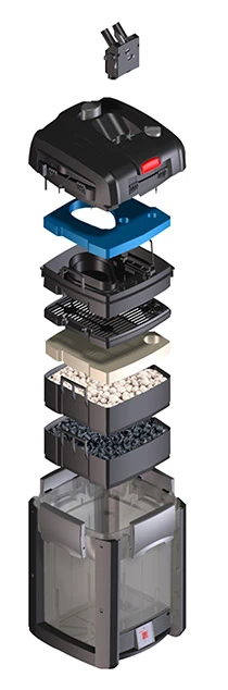 EHEIM 2371 Professionel 4+ 250T Thermofiltre Extérieur Pour Aquarium Jusqu'à 250 L Avec Masses Filtrantes Et Chauffage Intégré 5 EHEIM 2371 Professionel 4+ 250T Thermofiltre Extérieur Pour Aquarium Jusqu'à 250 L Avec Masses Filtrantes Et Chauffage Intégré – Image 3