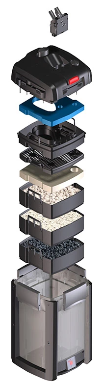 EHEIM 2373 Professionel 4+ 350T Thermofiltre Extérieur Pour Aquarium Jusqu'à 350 L Avec Masses Filtrantes Et Chauffage Intégré 5 EHEIM 2373 Professionel 4+ 350T Thermofiltre Extérieur Pour Aquarium Jusqu'à 350 L Avec Masses Filtrantes Et Chauffage Intégré – Image 3