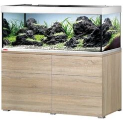 EHEIM Proxima 325 L ClassicLED Chêne Aquarium 130 Cm Avec Meuble Et éclairage LEDs 2 X 16,5W