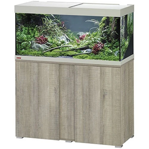 EHEIM Vivaline LED 180 L Ensemble Aquarium 100 Cm Avec Meuble Chêne Gris, éclairage LEDs, Chauffage Et Filtre Interne BioPower 200 3 EHEIM Vivaline LED 180 L Ensemble Aquarium 100 Cm Avec Meuble Chêne Gris, éclairage LEDs, Chauffage Et Filtre Interne BioPower 200