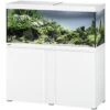 EHEIM Vivaline LED 240 L Ensemble Aquarium 120 Cm Avec Meuble Blanc, éclairage LEDs, Chauffage Et Filtre Externe Ecco Pro 300 -Poissons Aquariums Magasin eheim vivaline led 240 l ensemble aquarium equipe 120 cm meuble blanc