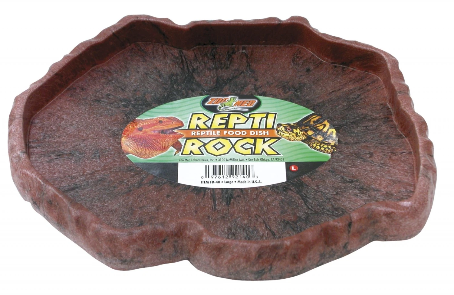 ZOOMED Repti Rock Food Dish Large Mangeoire 22 X 16 Cm Pour Réptiles 3 ZOOMED Repti Rock Food Dish Large Mangeoire 22 X 16 Cm Pour Réptiles