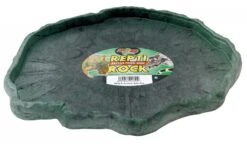 ZOOMED Repti Rock Food Dish XLarge Mangeoire 29,5 X 22 Cm Pour Réptiles