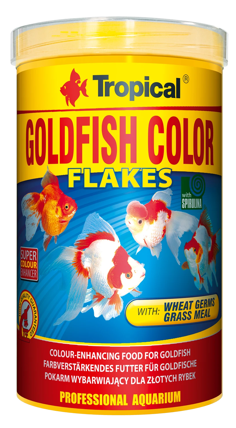 TROPICAL Goldfish Color 1000ml Nourriture De Base, Rehaussant La Couleur, Pour Poissons Rouges Et Jeunes Koi 3 TROPICAL Goldfish Color 1000ml Nourriture De Base, Rehaussant La Couleur, Pour Poissons Rouges Et Jeunes Koi