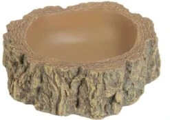 HOBBY Abreuvoir Bark 3 Dimension 30 X 30 X 8 Cm Pour Terrarium