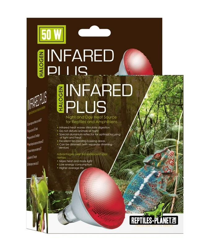 REPTILES PLANET Infrared Plus Halogen 50W spot Halogène Infrarouge Avec Réflecteur Intégré Pour La Création D'un Point Chaud 3 REPTILES PLANET Infrared Plus Halogen 50W spot Halogène Infrarouge Avec Réflecteur Intégré Pour La Création D'un Point Chaud
