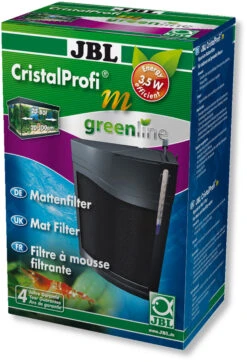 JBL CristalProfi M Greenline Filtre Interne Plat Pour Aquarium Et Nano-aquarium De 20 à 80 L