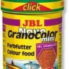 JBL NovoGranoColor Mini Click 100 Ml Mini Granulés Pour Petits Poissons D'aquarium Avec Doseur