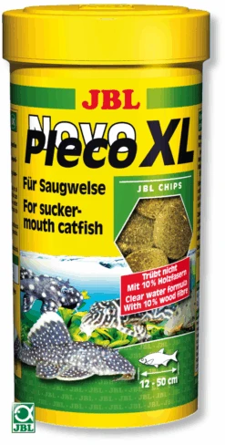JBL NovoPleco XL 250 Ml Comprimés 4 X Plus Grosses Que Celles Des NovoPlecoChips