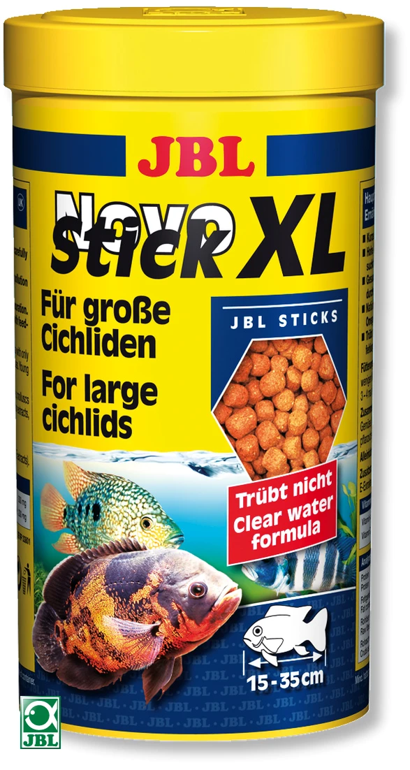 JBL NovoStick XL 1L Nourriture En Granulé Spéciale Cichlidés 3 JBL NovoStick XL 1L Nourriture En Granulé Spéciale Cichlidés