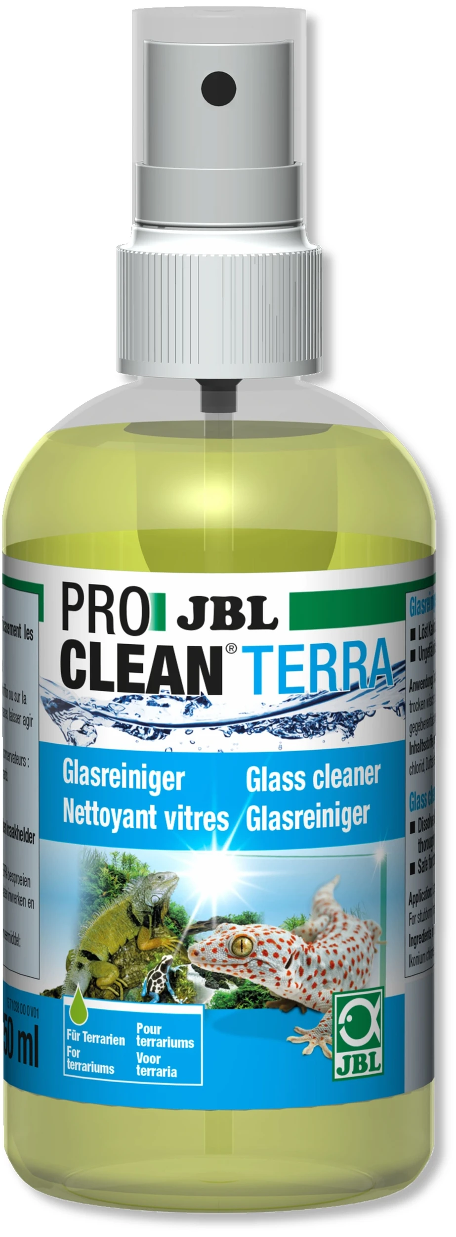 JBL ProClean Terra Nettoyant Vitres Pour Terrarium Sans Danger Pour Les Animaux 3 JBL ProClean Terra Nettoyant Vitres Pour Terrarium Sans Danger Pour Les Animaux