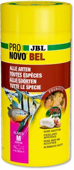 JBL ProNovo Bel Flakes M 1000 Ml Nourriture De Base En Flocons Pour Tous Poissons D'aquarium De 8 à 20 Cm