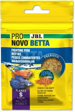 JBL ProNovo Betta Flakes S 20 Ml Nourriture De Base En Flocons Pour Combattants De 3 à 10 Cm