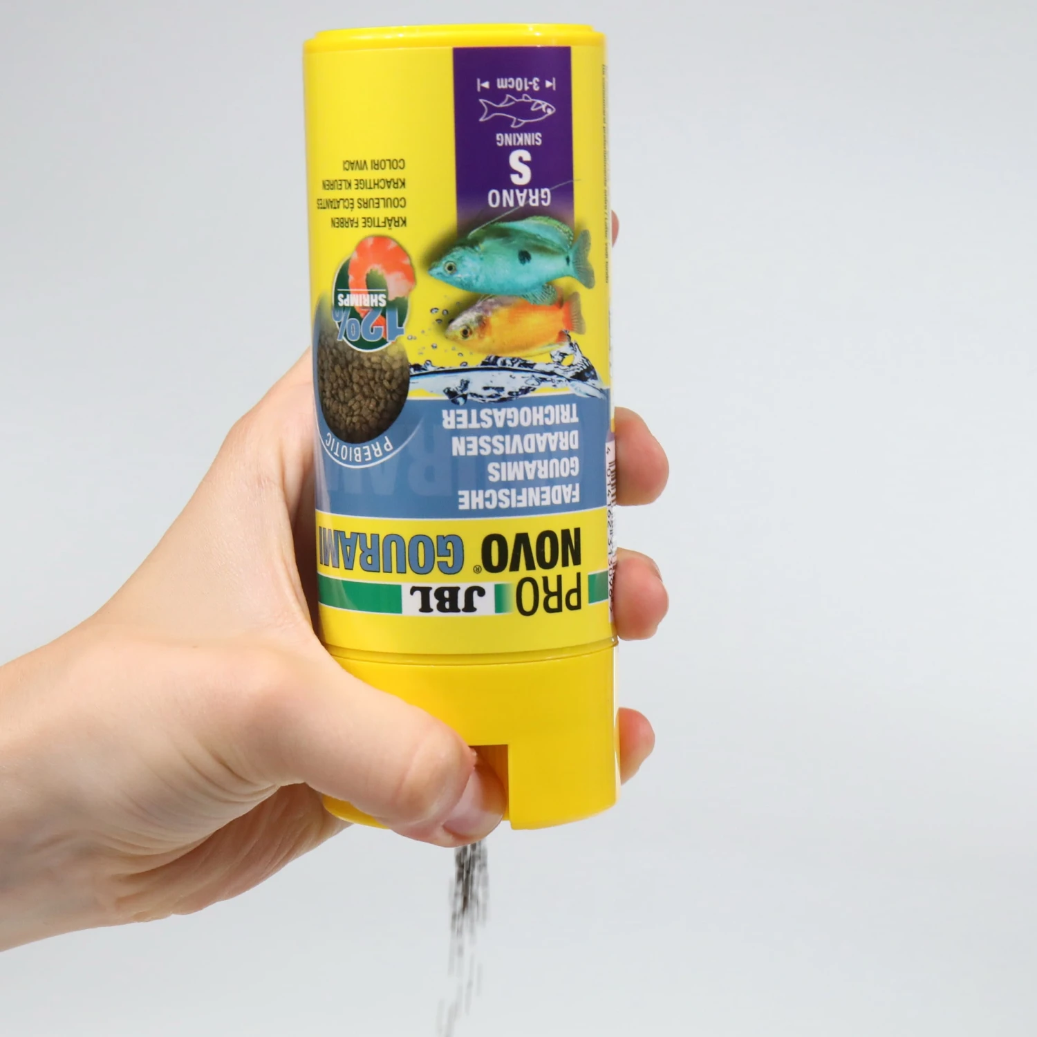 JBL ProNovo Gourami Grano S 250 Ml Click Nourriture De Base En Granulés Pour Gouramis, Colisa Et Autres Labyrinthidés De 3 à 10 Cm 7 JBL ProNovo Gourami Grano S 250 Ml Click Nourriture De Base En Granulés Pour Gouramis, Colisa Et Autres Labyrinthidés De 3 à 10 Cm – Image 5