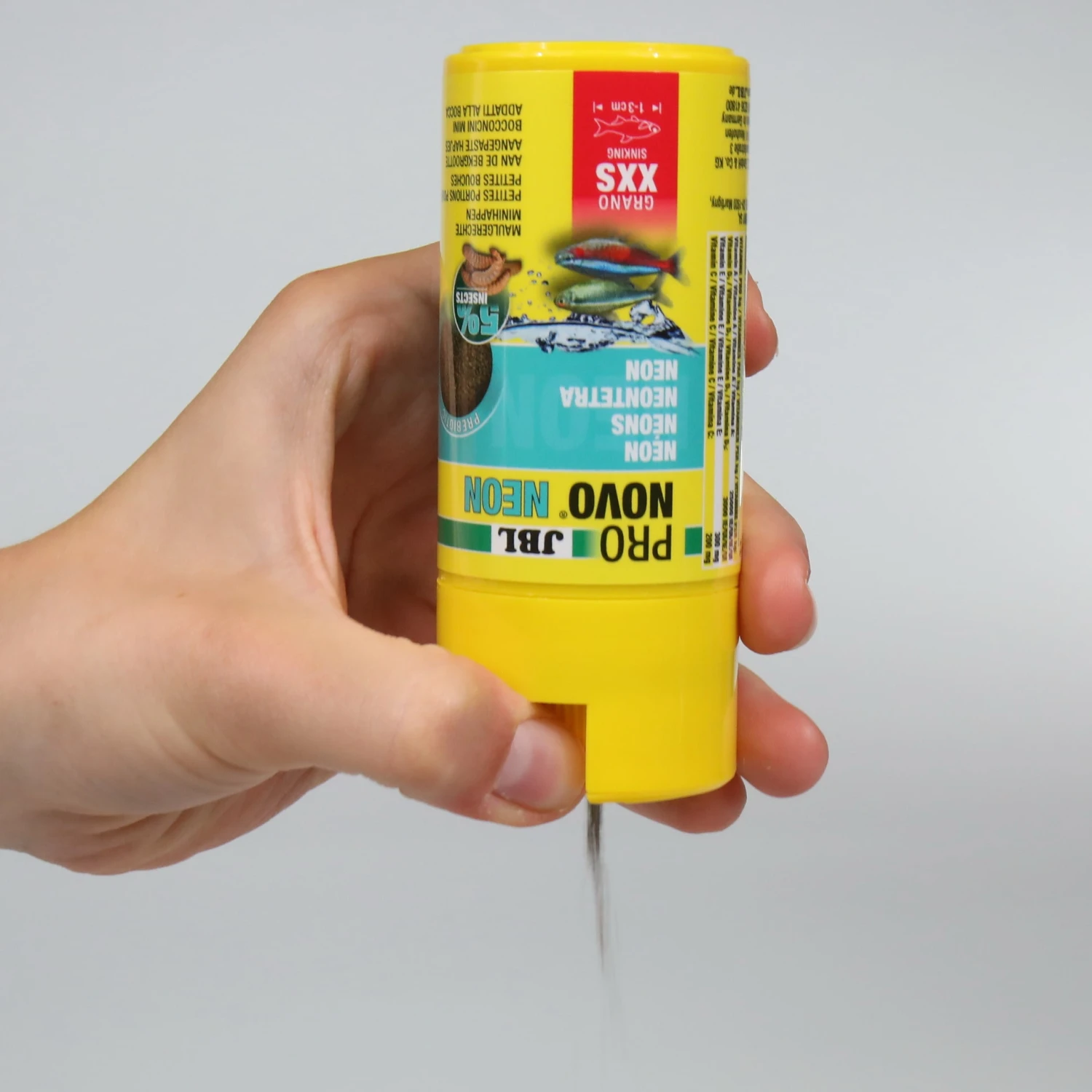 JBL ProNovo Neon Grano XXS 100 Ml Click Nourriture En Granulés Pour Néons Et Autres Petits Characins De 1 à 3 Cm 5 JBL ProNovo Neon Grano XXS 100 Ml Click Nourriture En Granulés Pour Néons Et Autres Petits Characins De 1 à 3 Cm – Image 3