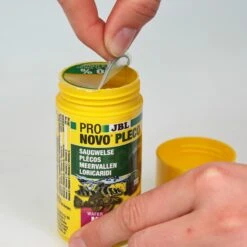 JBL ProNovo Pleco Wafer M 250 Ml Nourriture En Comprimés Avec Bois Pour Locaridés Herbivores De 1 à 20 Cm -Poissons Aquariums Magasin jbl pronovo pleco wafer m 100 ml nourriture en comprimes avec bois pour locarides herbivores de 1 a 20 cm 5 min 1