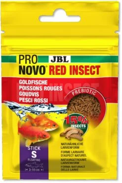 JBL ProNovo Red Insect Stick S 20 Ml Nourriture En Bâtonnets Fins Pour Poissons Rouges De 3 à 10 Cm