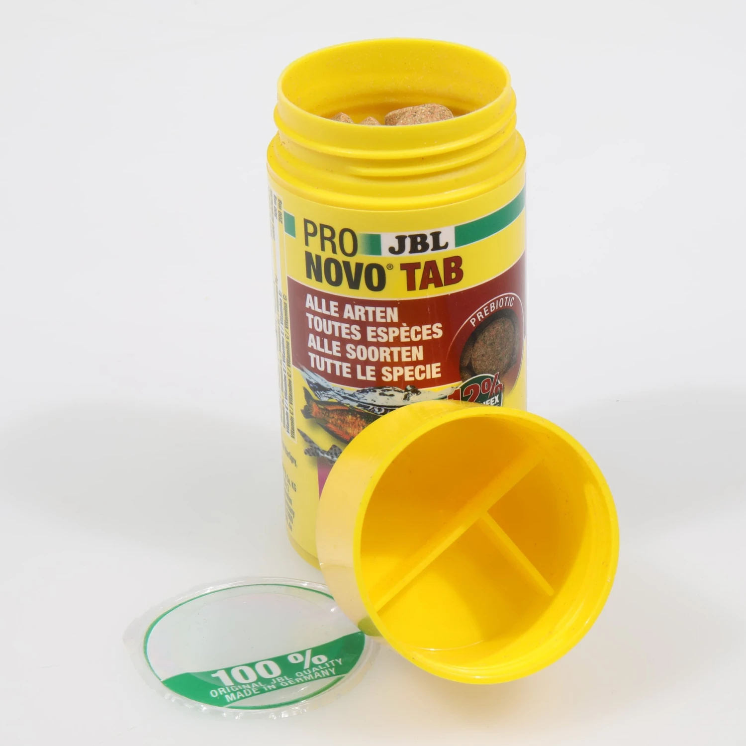 JBL ProNovo Tab M 250 Ml Nourriture En Tablettes Pour Tous Poissons D'aquarium De 1 à 20 Cm 5 JBL ProNovo Tab M 250 Ml Nourriture En Tablettes Pour Tous Poissons D'aquarium De 1 à 20 Cm – Image 3