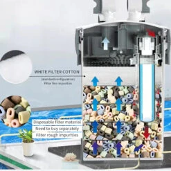 JEBAO CF-55 Filtre Externe Complet 2000 L/h Haute Puissance Et Ultra-silencieux 7 JEBAO CF-55 Filtre Externe Complet 2000 L/h Haute Puissance Et Ultra-silencieux -Poissons Aquariums Magasin jebao cf 55 filtre externe complet 2000 l h haute puissance et ultra silencieux 1